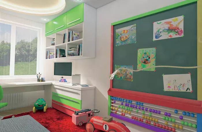 5 საბავშვო დიზაინის პროექტები ტიპიურ სახლებში