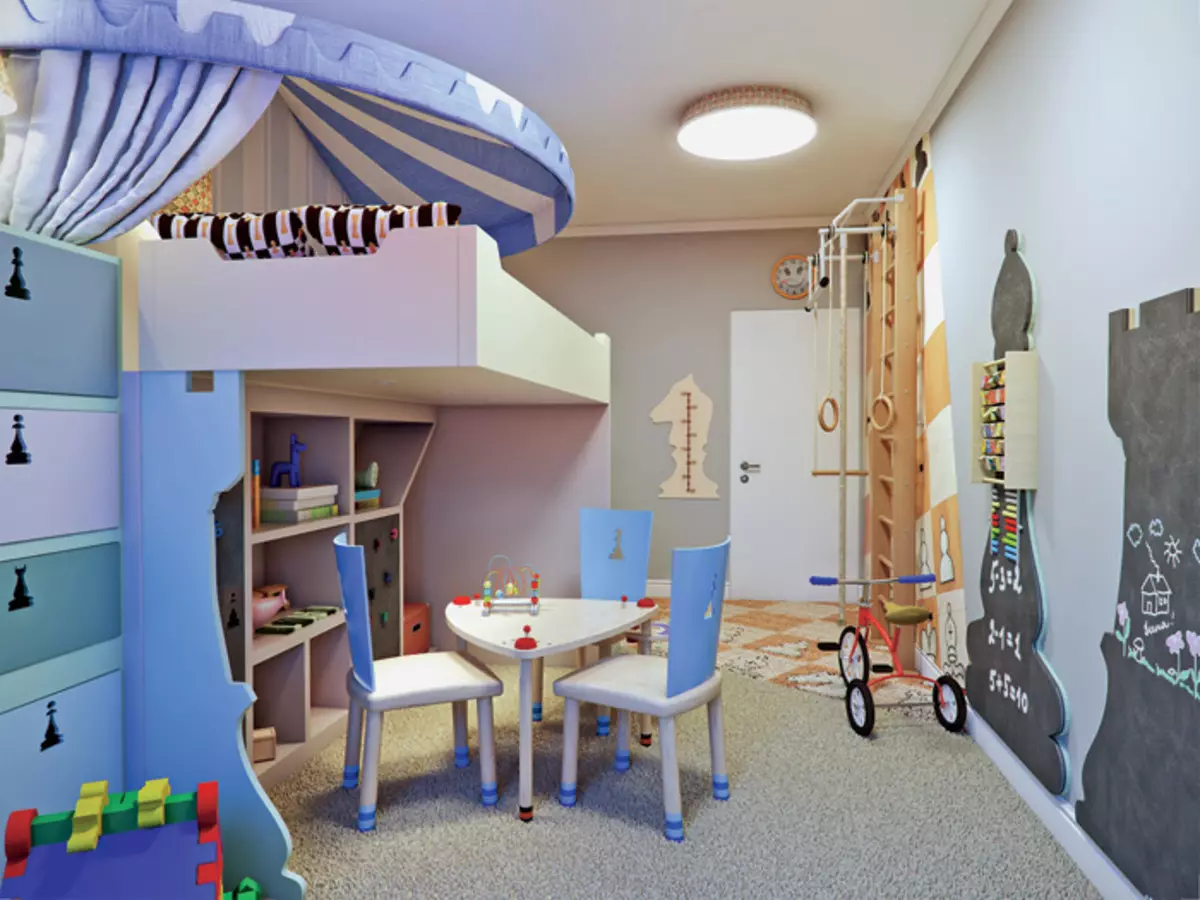 5 laste disaini projekte tüüpilistes majades