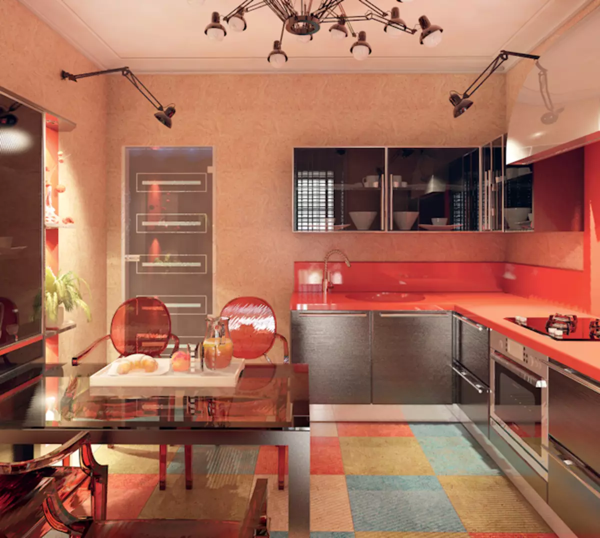 A 2002-es új sorozat tégla panelházában található apartmanok tervezési projektjei