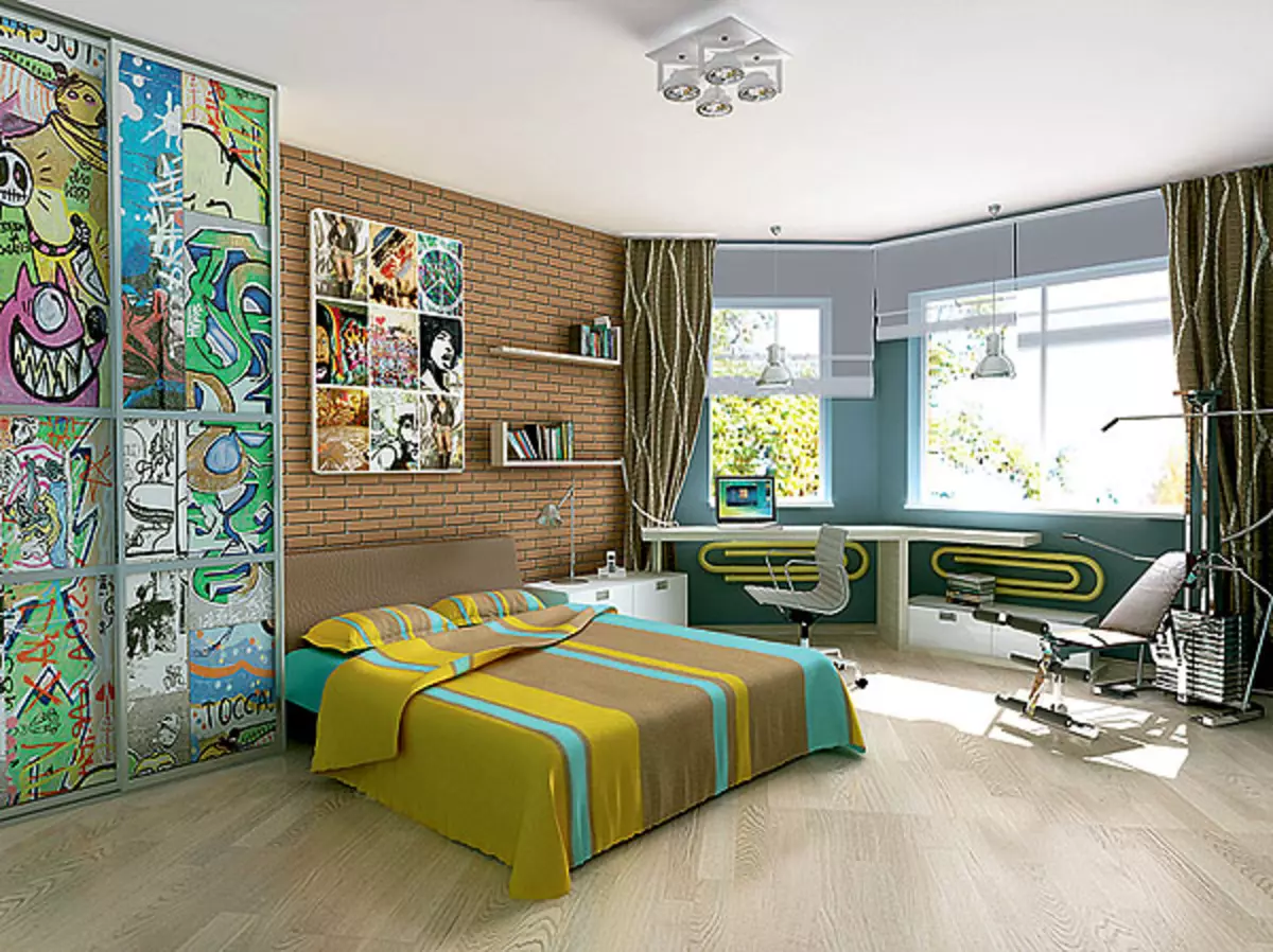 Penki dizaino projektai apartamentų MPSM skydelio namuose