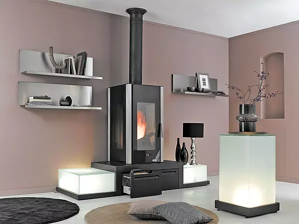 திட எரிபொருள் fireplaces: வெப்ப சூத்திரம்