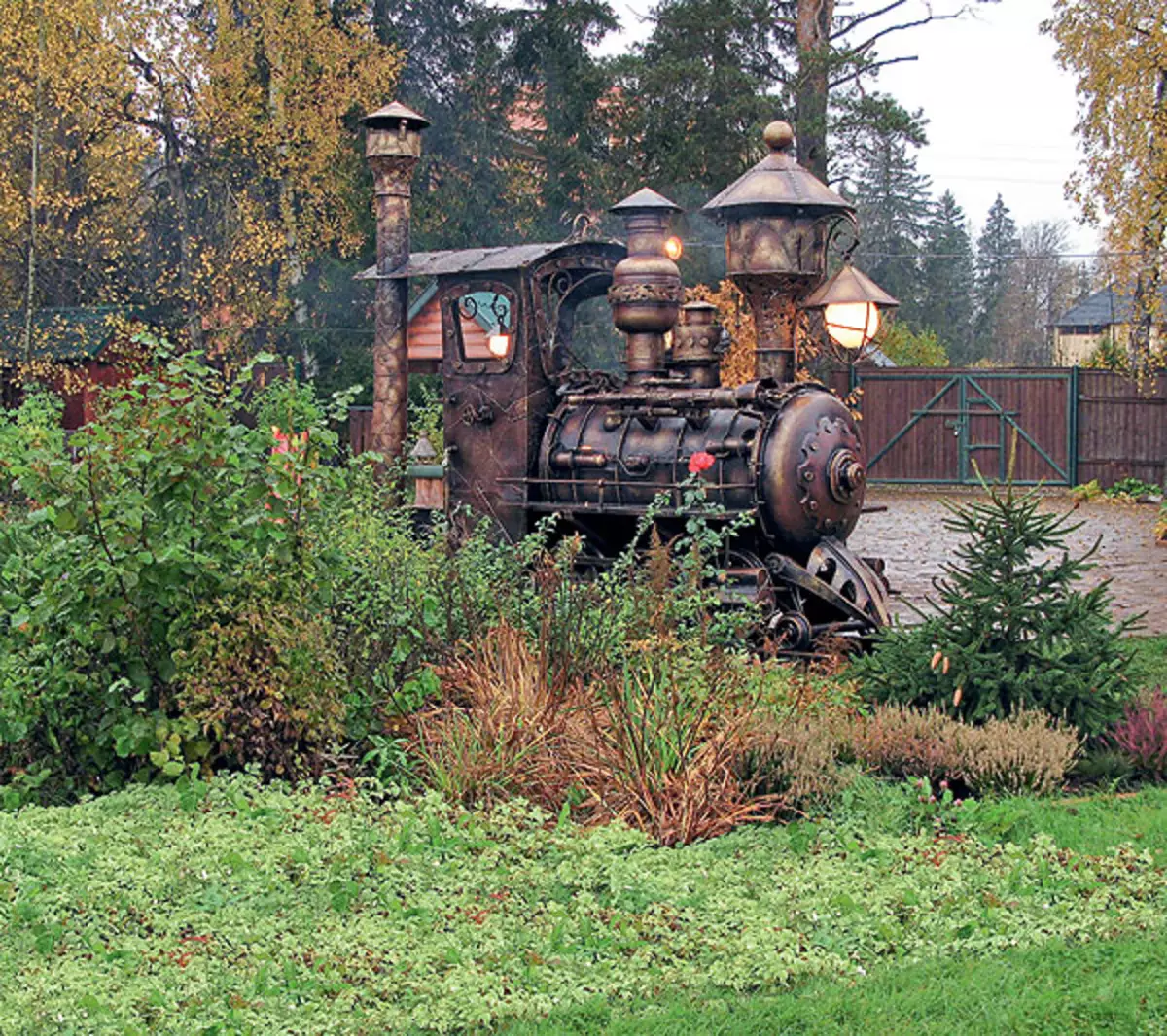 Swan, Bear e Steam Locomotive