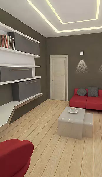 Opat proyék desain apartemen di bumi p-3m