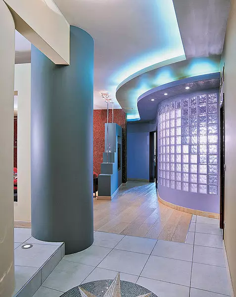 Sissepääsmisaal - disain, foto, värvimäng