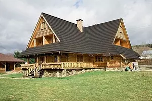 喀爾巴阡山脈的小木屋 12996_1