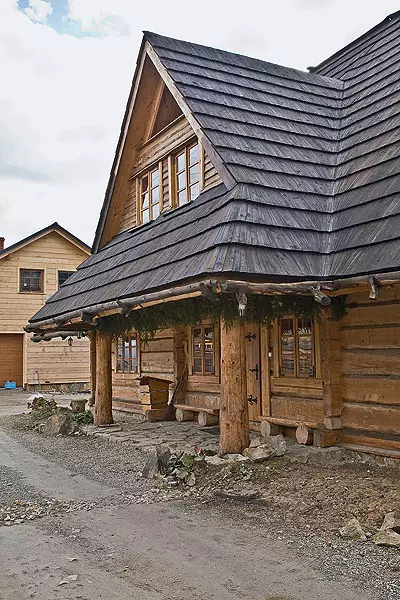 Chalet di Carpathian.