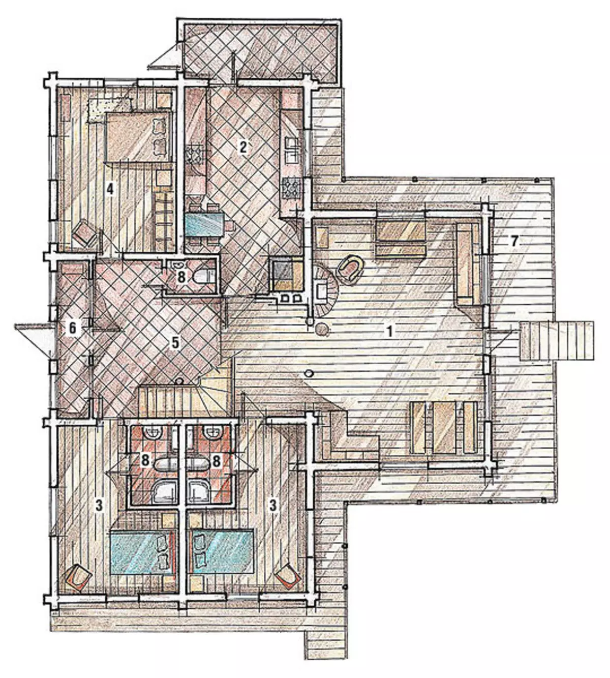 Chalet នៅ Carpathian