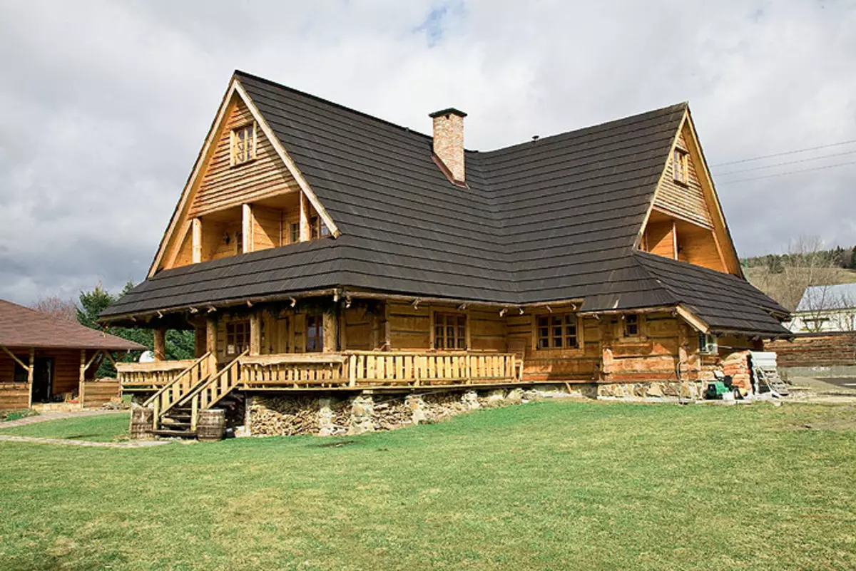 Chalet di Carpathian.