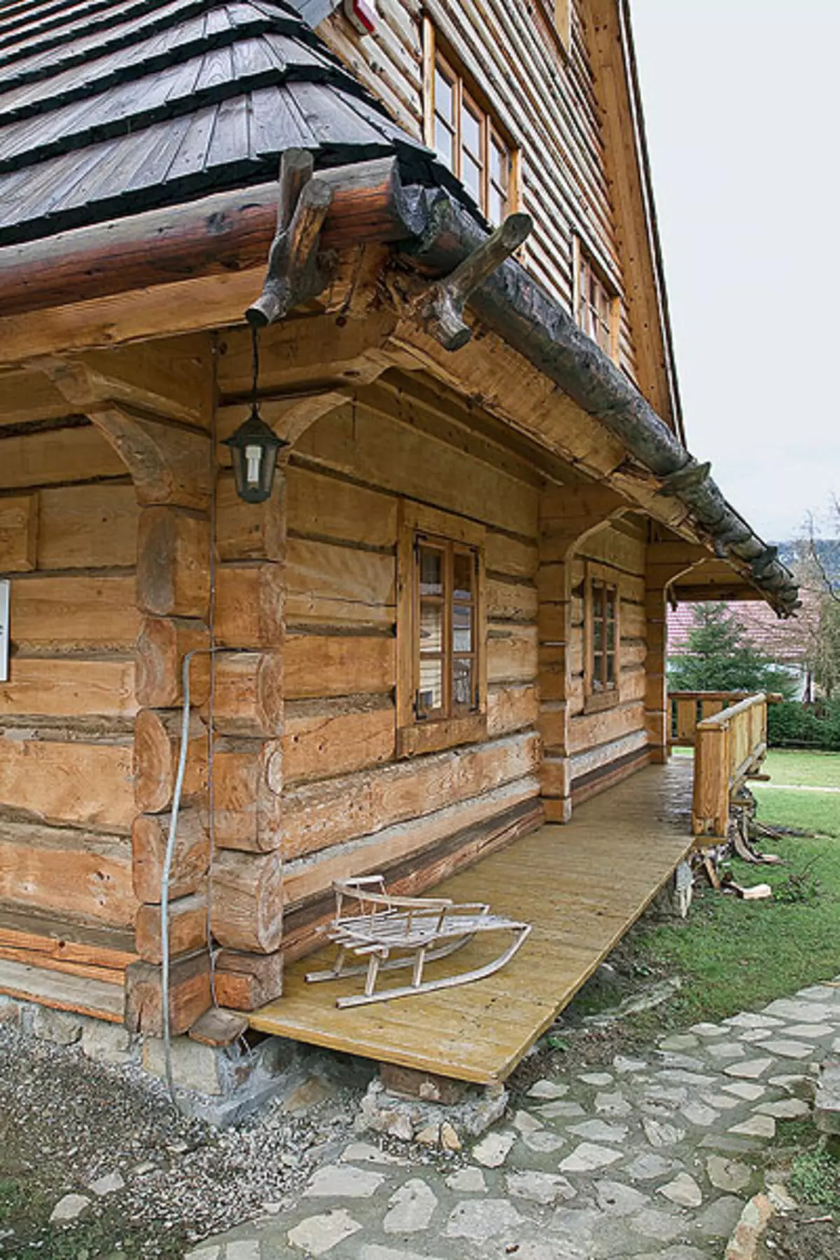 Chalet di Carpathian.