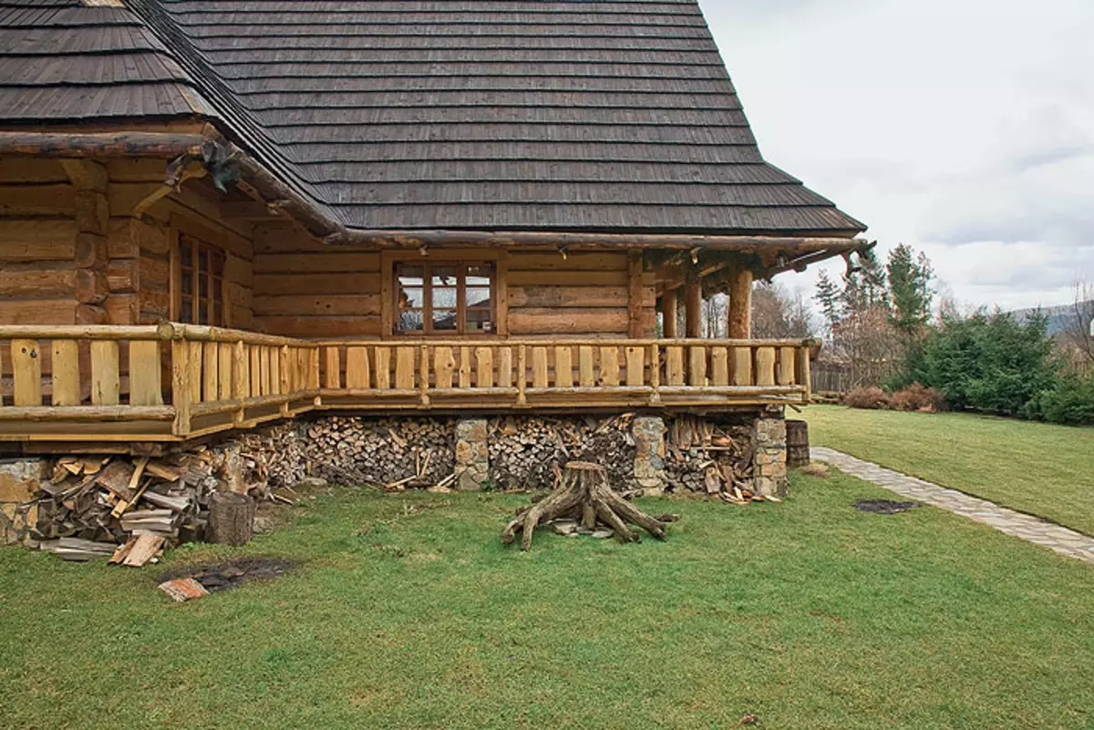 Chalet di Carpathian.