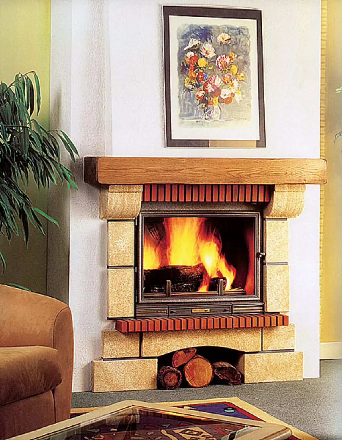 Heat hindi lamang sa pamamagitan ng fireplace!
