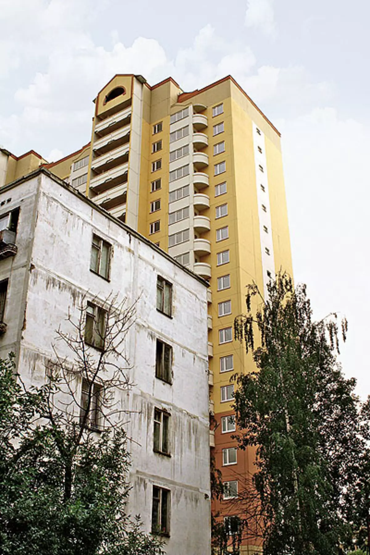 House under demolition