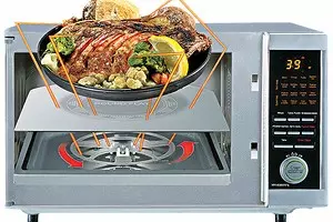 A cikin raƙuman lantarki na microwave 13231_1