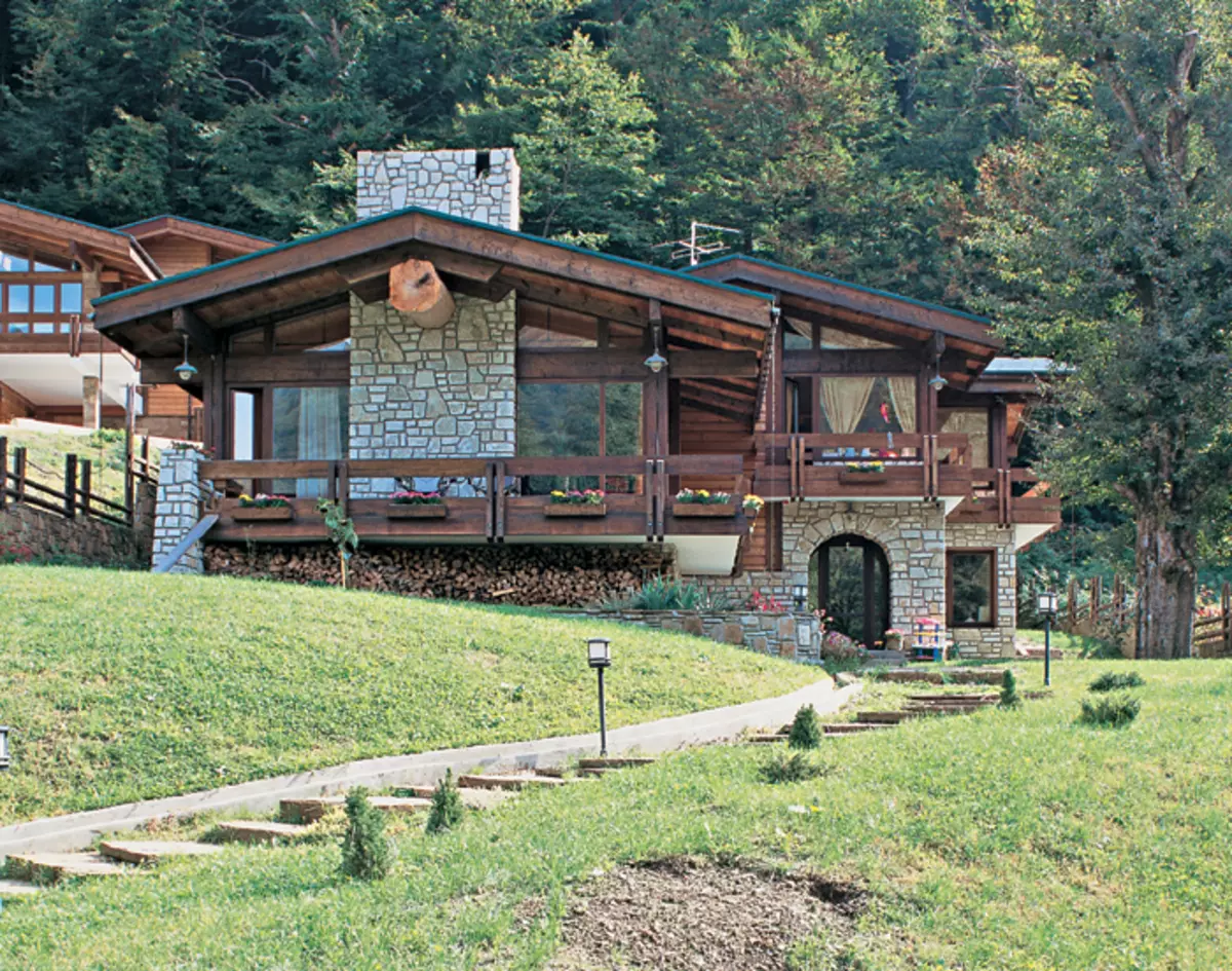 Rumah di pergunungan