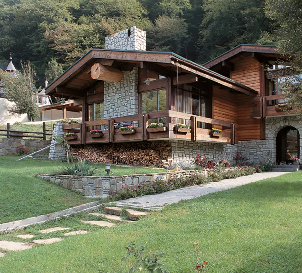 Rumah di pergunungan