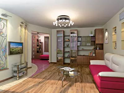 Patru proiecte de proiectare de apartamente în casa de panou H-491