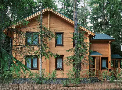 Финска кућа у руском стилу