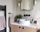 Cara menggunakan ubin Tilezzo di interior kamar mandi, dapur, dan lorong (44 foto) 13410_10