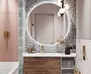 Πώς να χρησιμοποιήσετε το κεραμίδι Tilezzo στο εσωτερικό του μπάνιου, κουζίνα και διάδρομο (44 φωτογραφίες) 13410_25