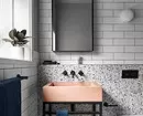 So verwenden Sie Tilezzo-Fliese im Inneren des Badezimmers, der Küche und des Flurs (44 Fotos) 13410_43