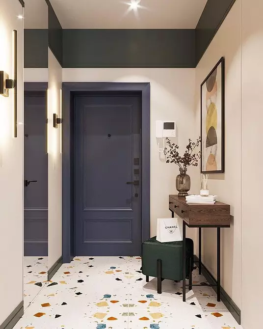 如何在浴室，厨房和走廊的内部使用Tilezzo瓷砖（44张） 13410_73