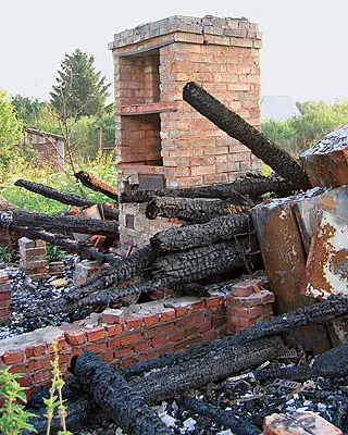 Furrë, fireplace dhe sigurinë nga zjarri (numri i tyre i shtëpisë 5 2006, f.167)