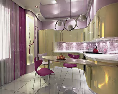 Amaphrojekthi amahlanu e-Design of Apartments endlini ye-Coplet-M Sail