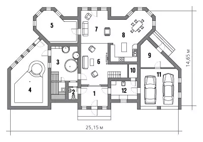 Észak-modern stílusban