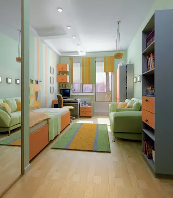 两室公寓的五个设计项目