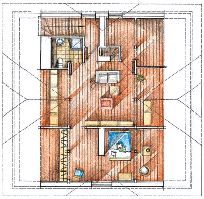 Landhaus mat Englesch Akzenter