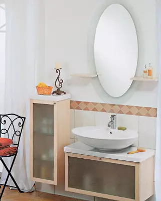 बाथरूम इंटीरियर: सुंदर, व्यावहारिक, आरामदायक