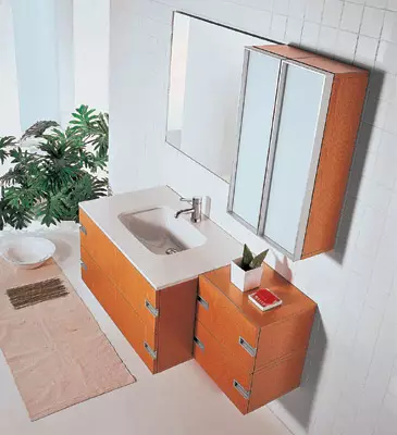 Badeværelse Interiør: Smuk, Praktisk, Komfortabel