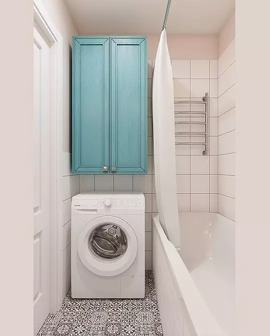 Tuvaletsiz küçük banyo tasarımı (52 fotoğraf) 1368_77