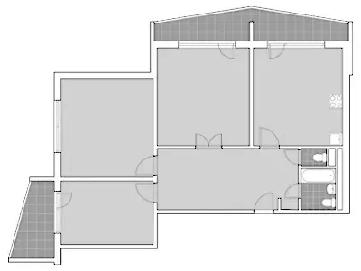 Dvojizbový byt v dome P111