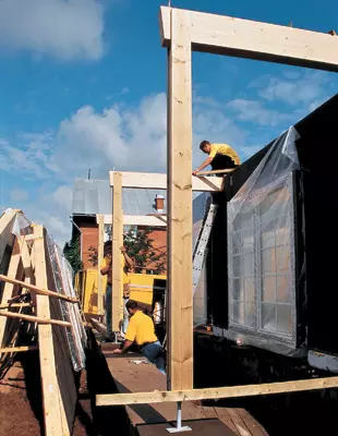 Construir em dinamarquês.