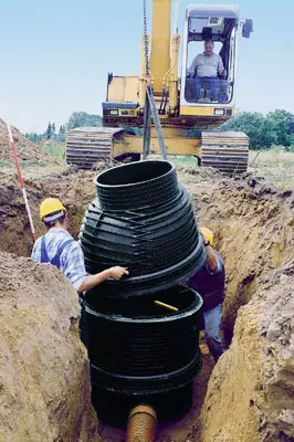 Namelio nuotekų valymo sistema