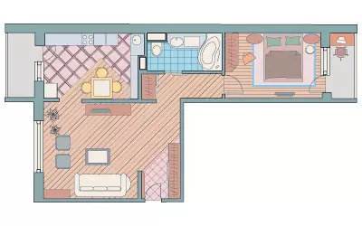 Apartmanek razanê li mala series P46M