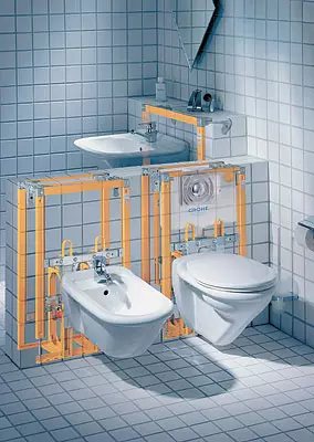 Mga sistema ng pag-install ng banyo