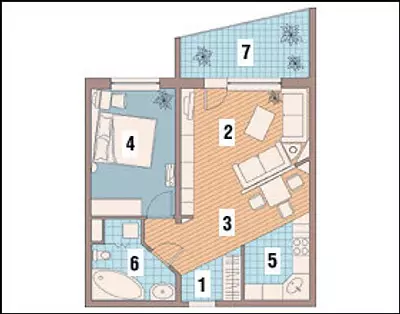 Jedan apartman - tri rješenja 14365_13
