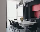 Interior untuk pemberani: 70 foto dapur hitam dan merah 1441_102