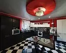 Interior per a valent: 70 fotos de cuines negres i vermelles 1441_119