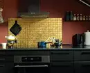 Interieur voor dapper: 70 foto's van zwarte en rode keukens 1441_31
