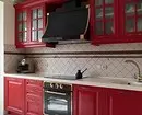 Interior para valente: 70 fotos de cociñas negras e vermellas 1441_42