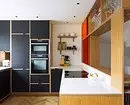 Interni per Brave: 70 foto di cucine nere e rosse 1441_46