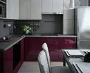 Interjeras Brave: 70 juodos ir raudonos virtuvės nuotraukos 1441_84