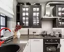 Interior untuk pemberani: 70 foto dapur hitam dan merah 1441_96