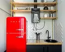勇敢的内饰：黑色和红色厨房的70张照片 1441_98