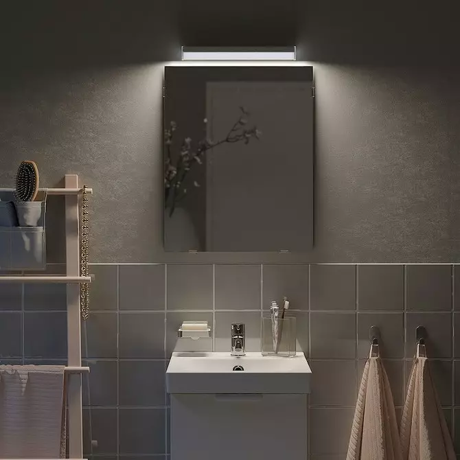 Bagaimana untuk mengatur bilik mandi bajet dengan IKEA: 12 produk yang akan membantu 1454_17