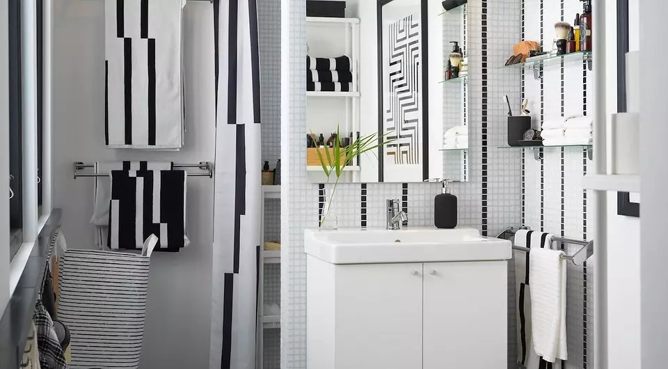 Kā organizēt budžeta vannas istabu ar IKEA: 12 produkti, kas palīdzēs