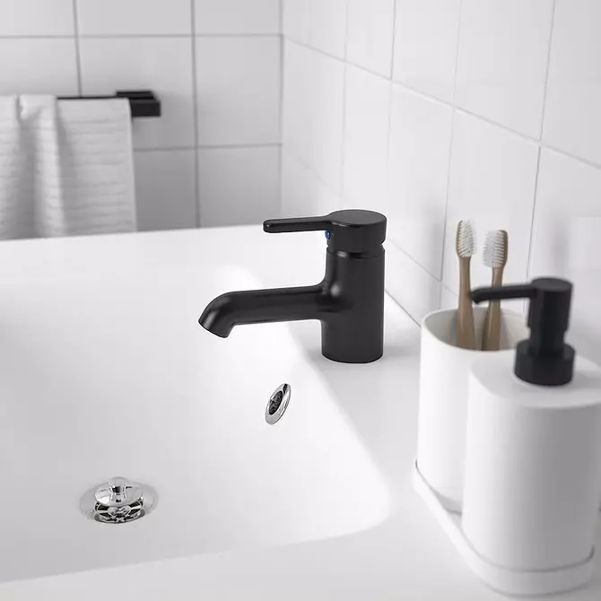 So arrangieren Sie ein günstiges Badezimmer mit IKEA: 12 Produkte, die helfen werden 1454_7